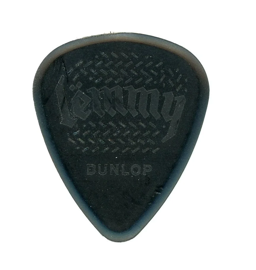 EXTREMELY RARE PROTOTYPE Motorhead Lemmy Injection Molded Guitar Pick Signature, изображение 2