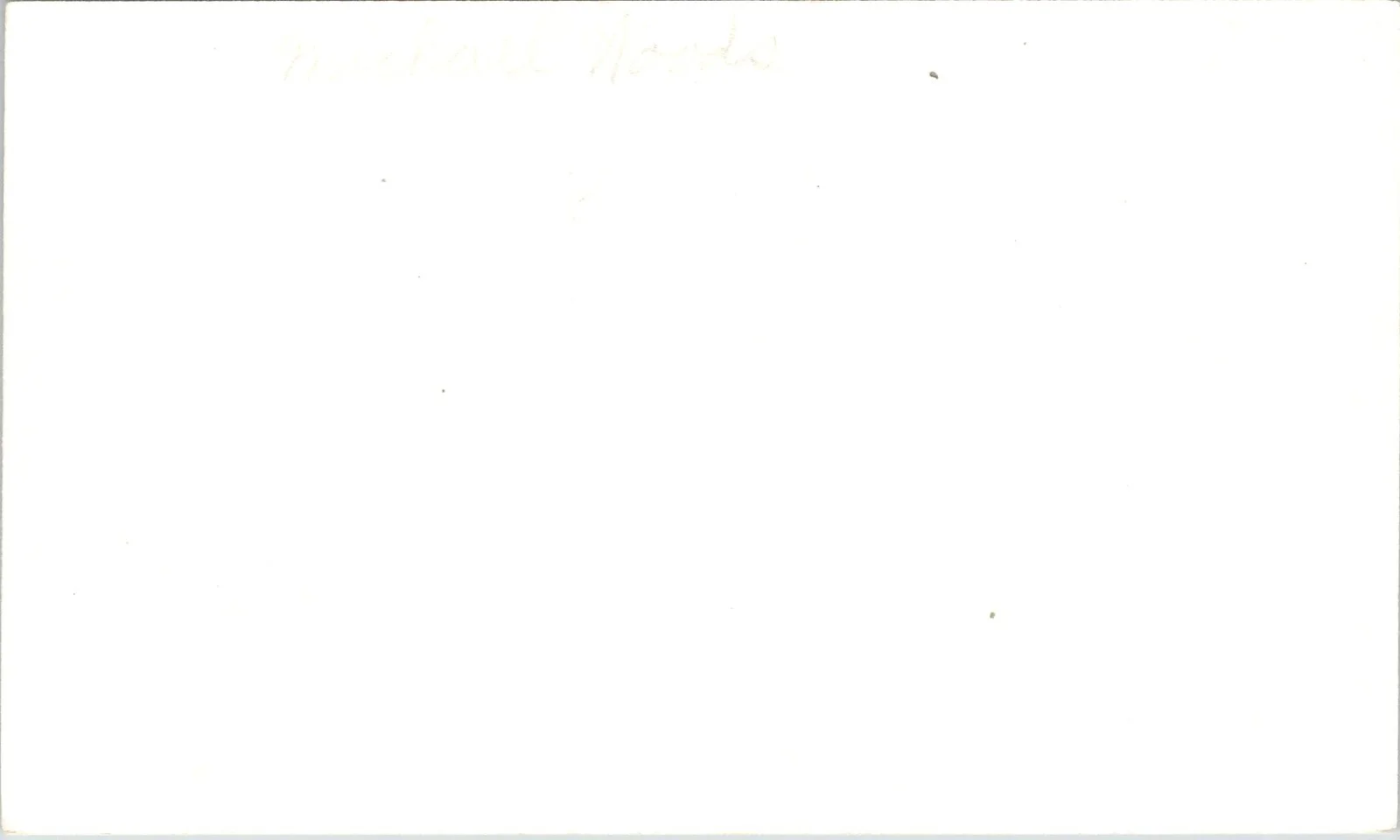 Michael Woods — Michael Woods Signed 3x5 Index Card As The World Turns Guiding Light Autographed, изображение 2