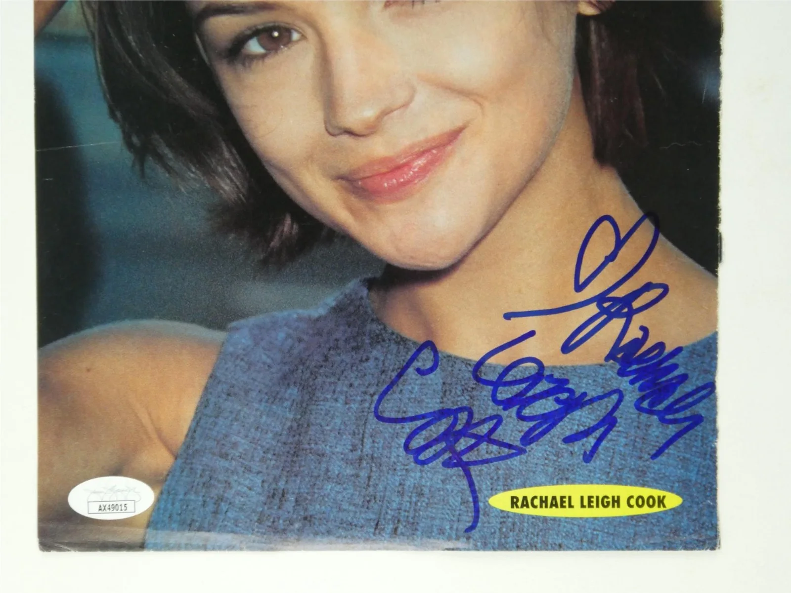 Rachael Leigh Cook — Rachael Leigh Cook Signed 8x10.75 Magazine Photo Autographed JSA COA, изображение 3