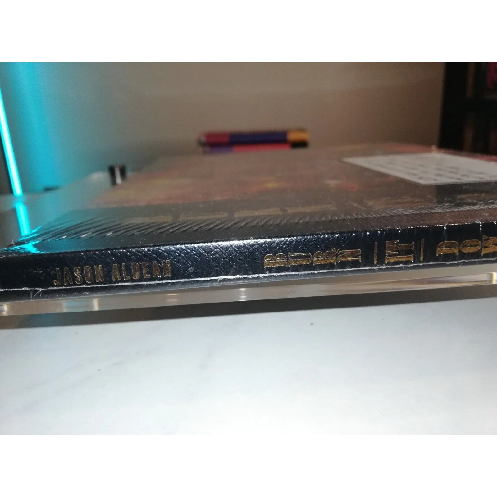 Jason Aldean — JASON ALDEAN SIGNED AUTOGRAPH "BURN IT DOWN" PHOTO BOOK - By Ed Rode, image 5