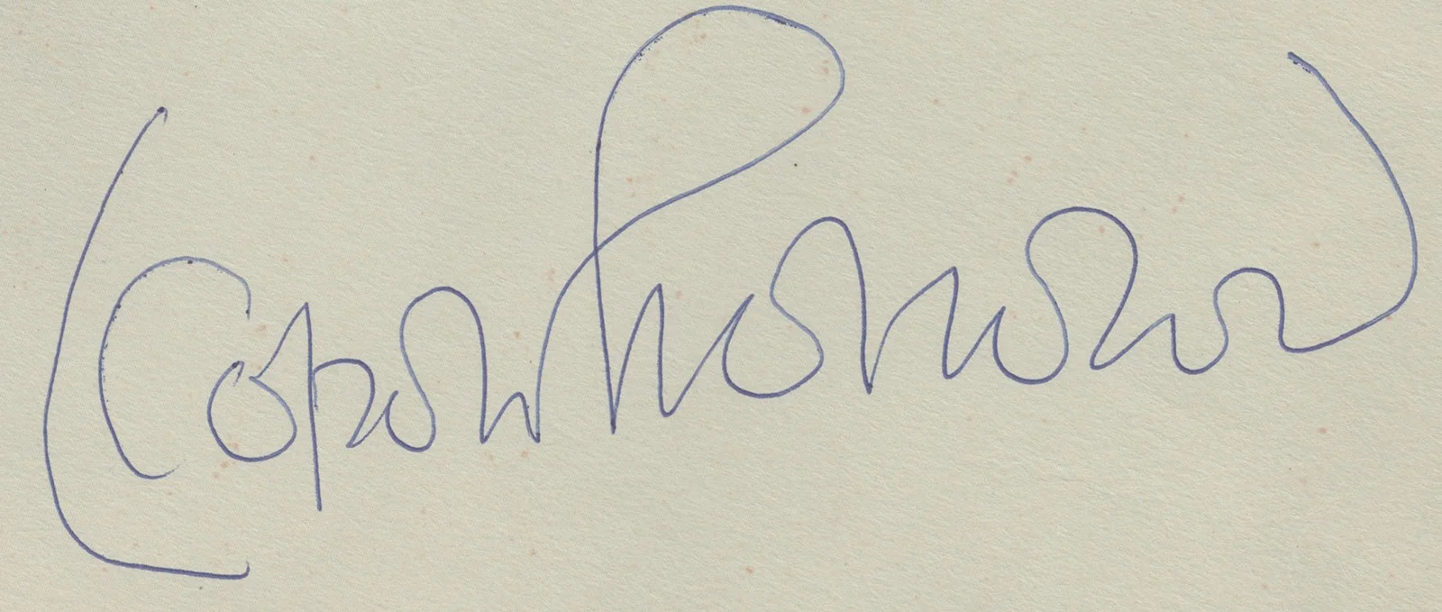 Leopold Stokowski — LEOPOLD STOKOWSKI - AUTOGRAPH MUSICAL QUOTATION SIGNED, image 2