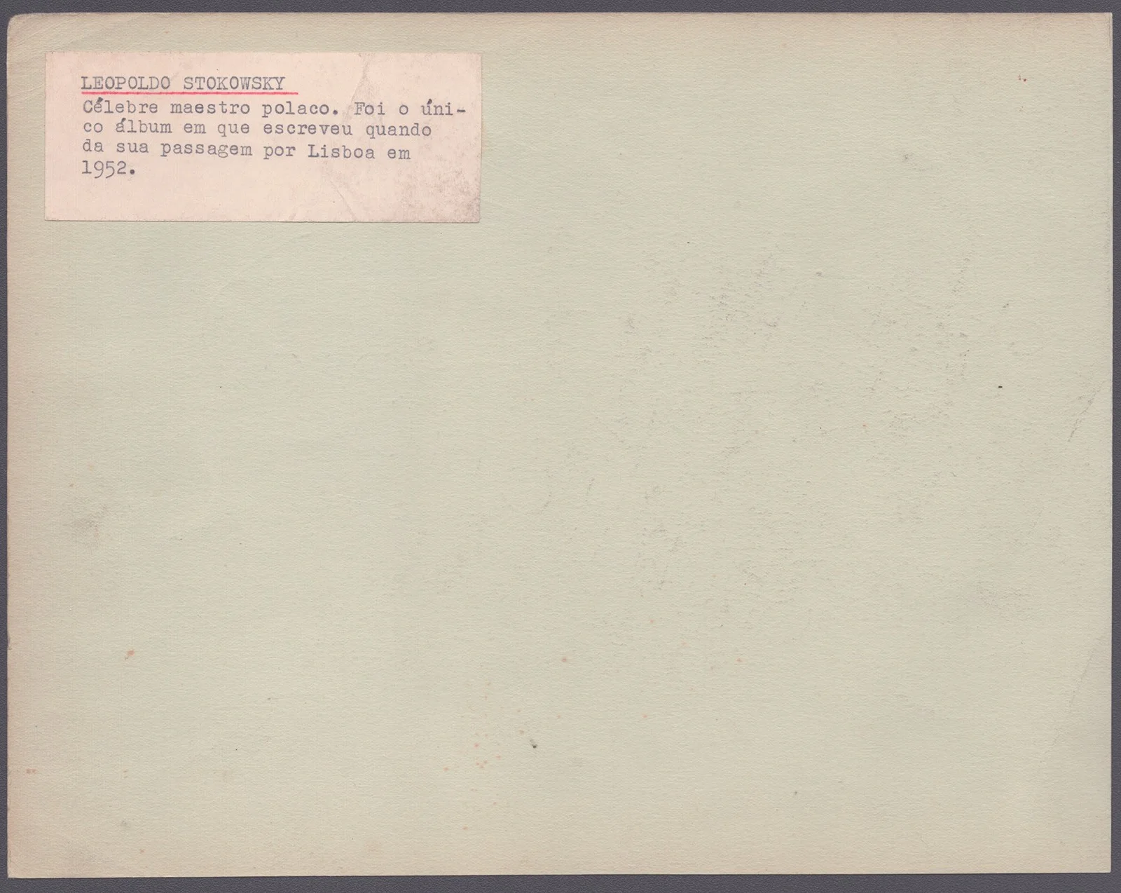 Leopold Stokowski — LEOPOLD STOKOWSKI - AUTOGRAPH MUSICAL QUOTATION SIGNED, image 3