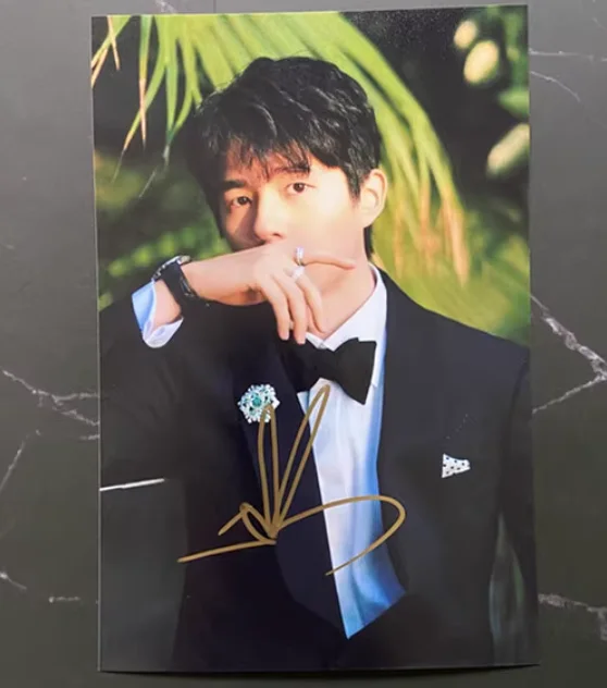 Liu Haoran 刘昊然 6inch Signature Photo, изображение 4