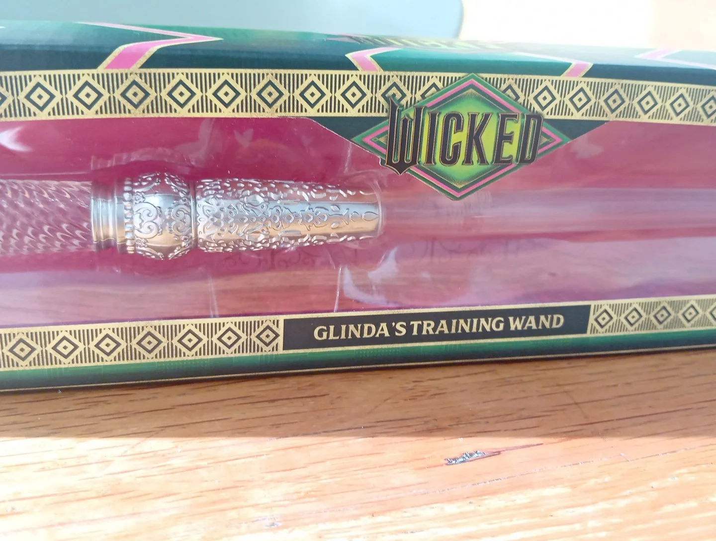 Wicked Glinda Training Wand by Noble Collection in Silver NN3122 (O1), изображение 2