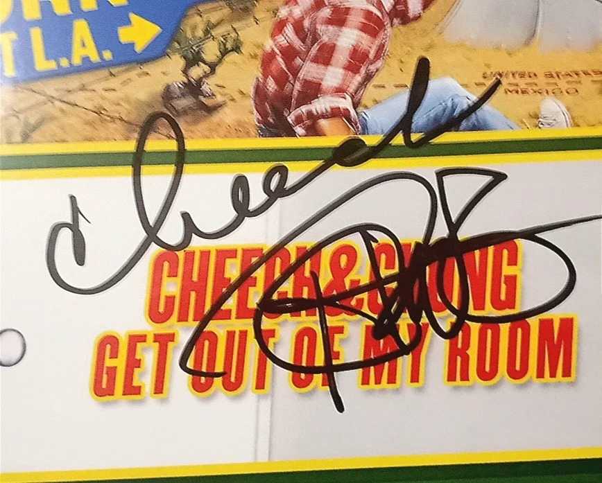 Cheech Marin — Cheech & Chong signed 3 movie dvd 420 last tour, изображение 2