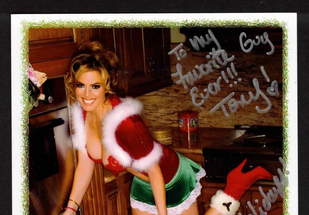 Sandra Taylor — Sandra Taylor Cooking Up For 2008 Signed 5 x 7 Inch Photo "Personalized", изображение 2