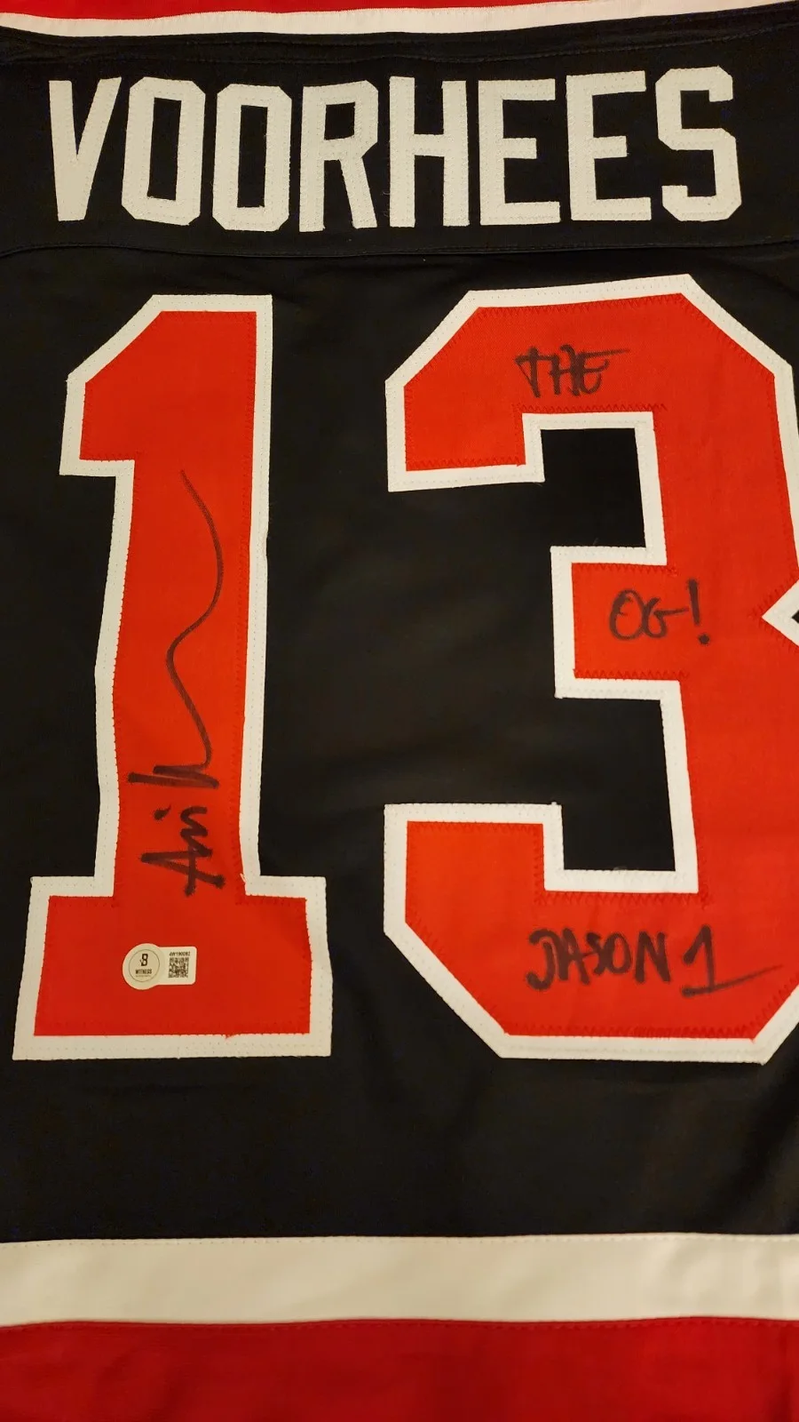 Ari Lehman — Ari Lehman signed Jason Friday The 13th Mask / XL Voorhees Jersey COA, image 3