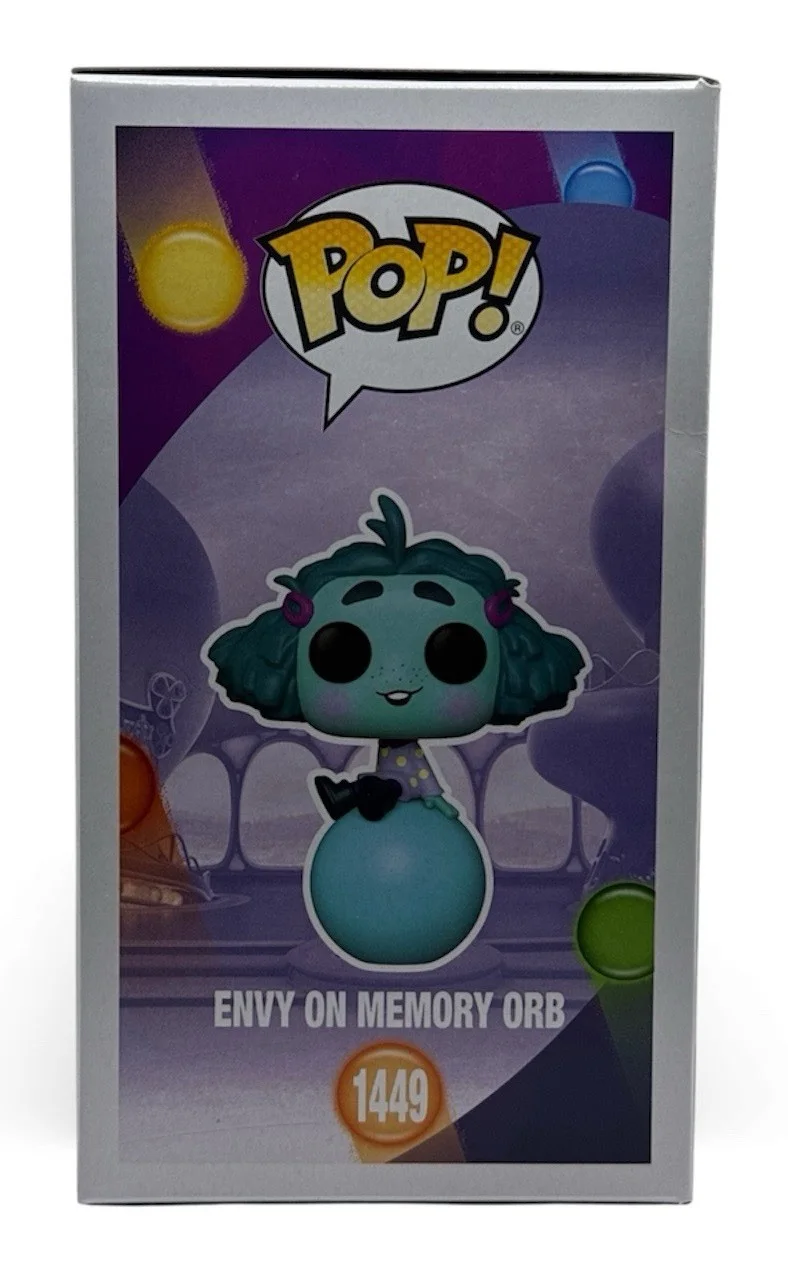 Ayo Edebiri — Ayo Edebiri Signed Inside Out 2 Envy on Memory Orb Funko Pop with Beckett COA, image 3