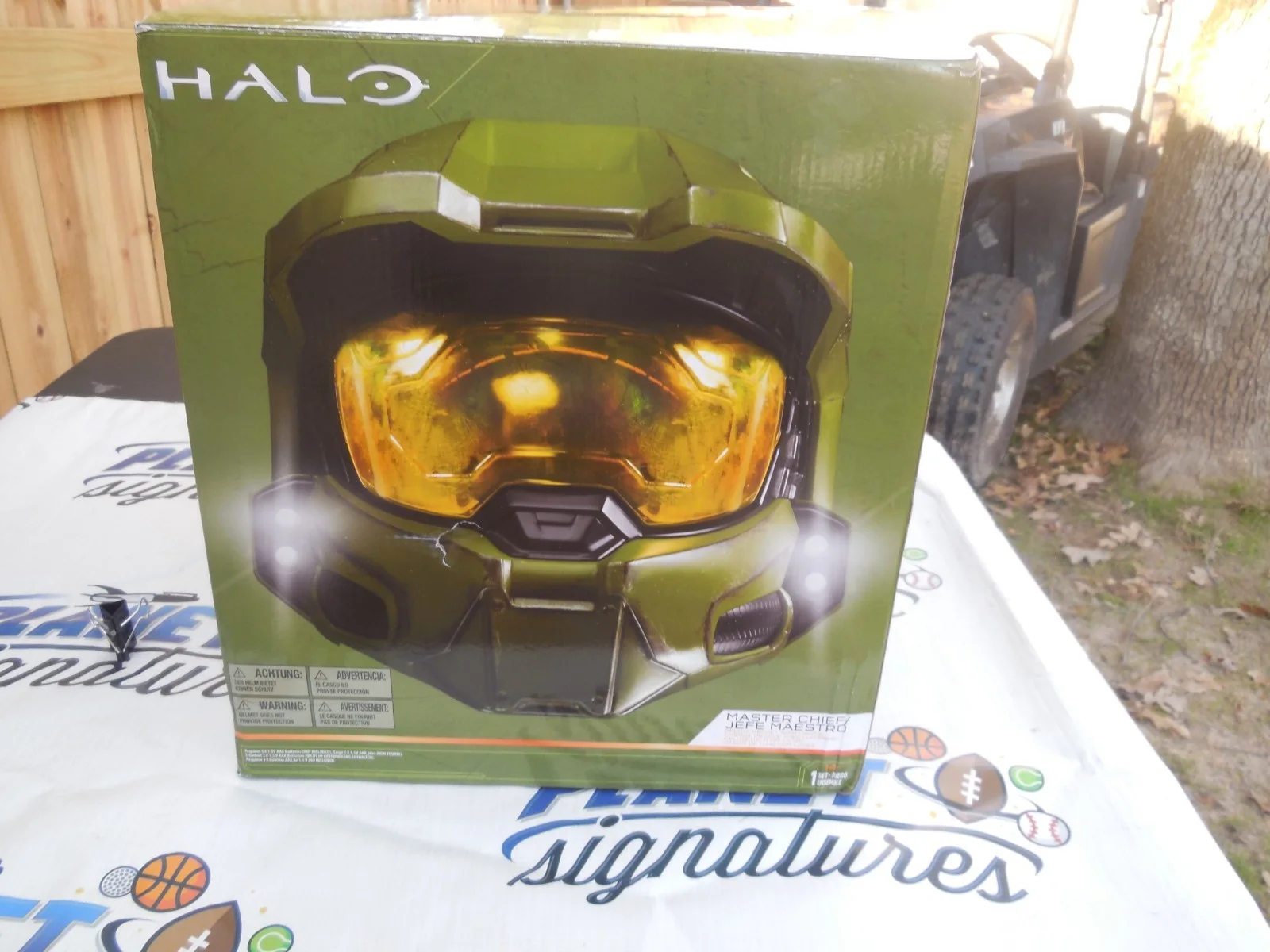 Steve Downes Jen Taylor Cortana signed Halo Master Chief helmet w quotes JSA COA, изображение 5