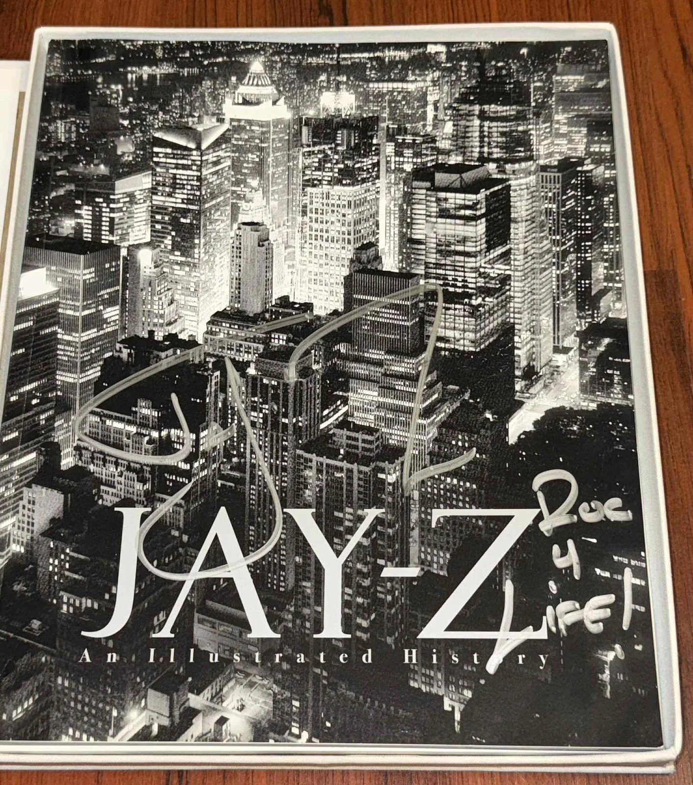 Jay-Z Signed An Illustrated History Inscribed JSA LOA Autograph Rapper, image 2