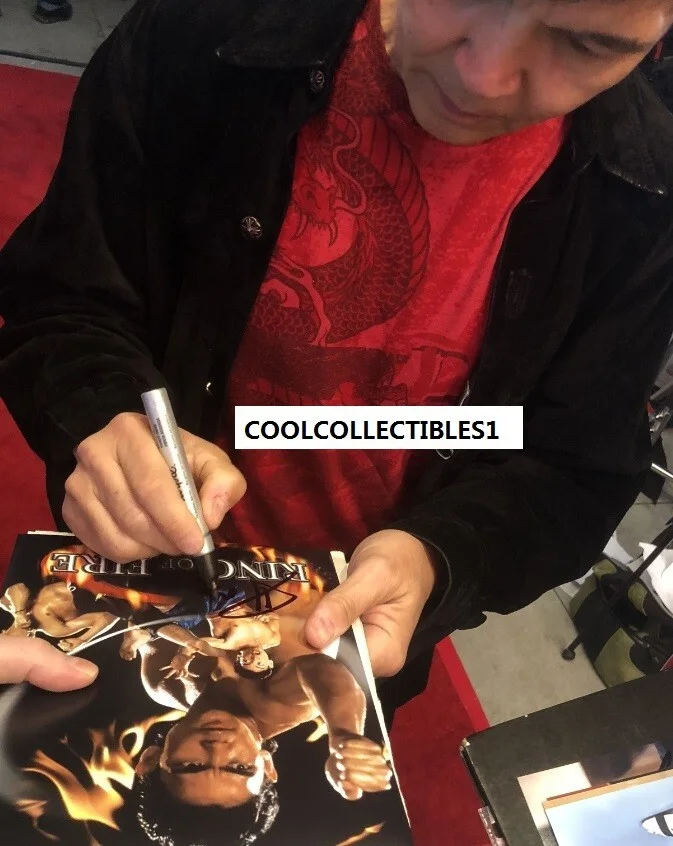 DON WILSON — DON "THE DRAGON" WILSON IN PERSON SIGNED 8X10 COLOR PHOTO COA "PROOF", изображение 5