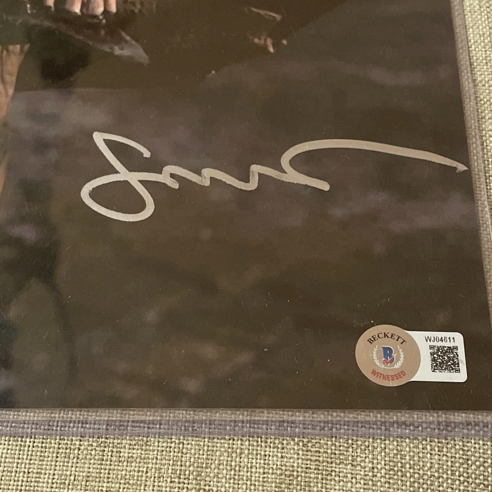 Glenn Walters — Glenn Walters signed 8x10 Nightmare Before Christmas Wolfman Photo BAS COA auto, image 2