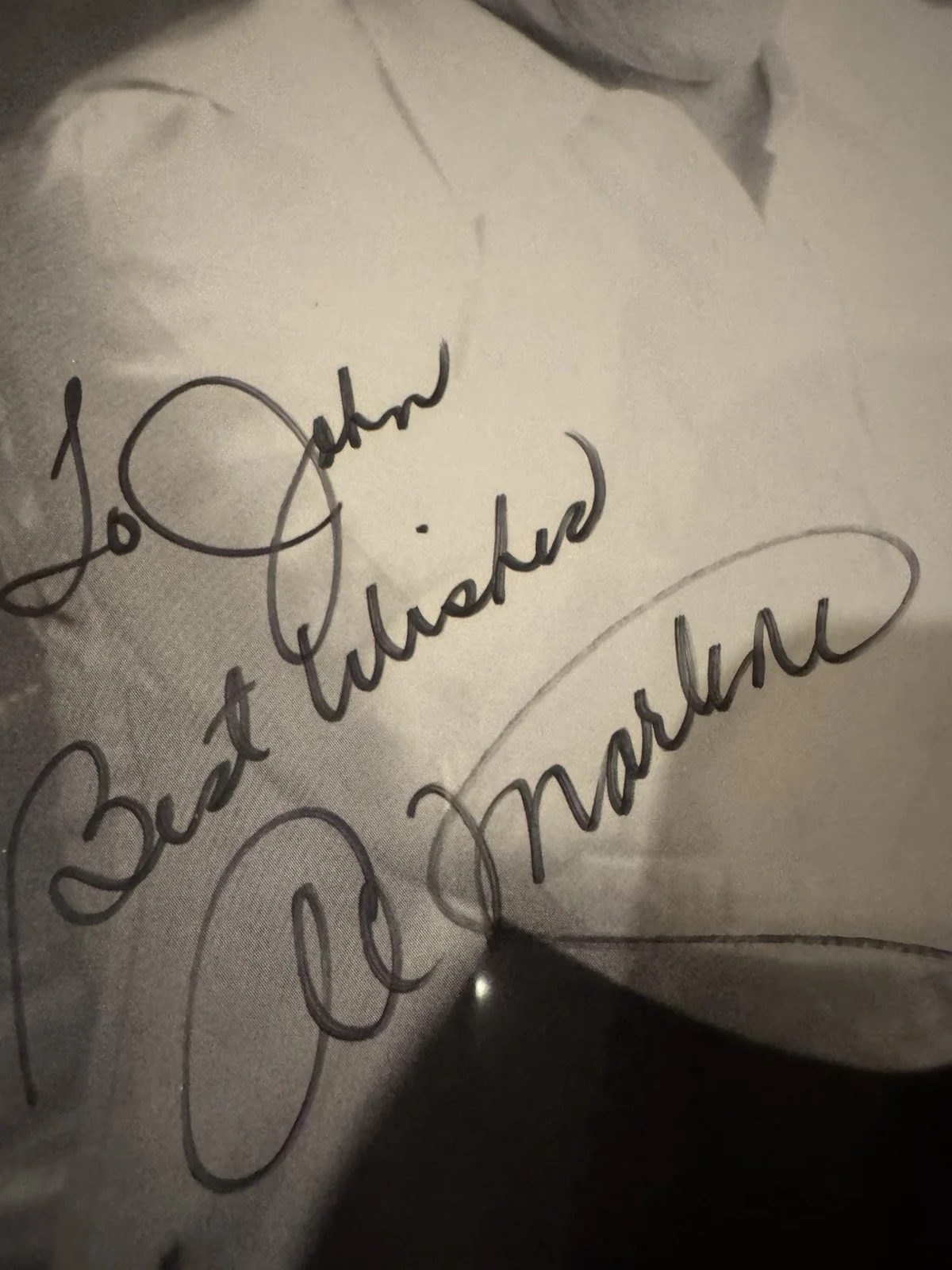 Al Martino Singer Crooner The Godfather Movie Signed Signed to----- COA 8x10, изображение 2
