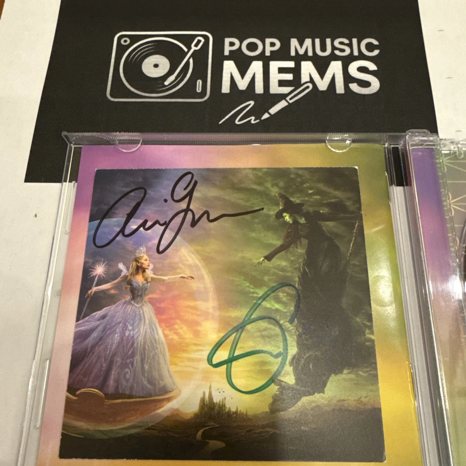 Signed Wicked For Good Soundtrack CD - Ariana Grande & Cynthia Erivo, изображение 5