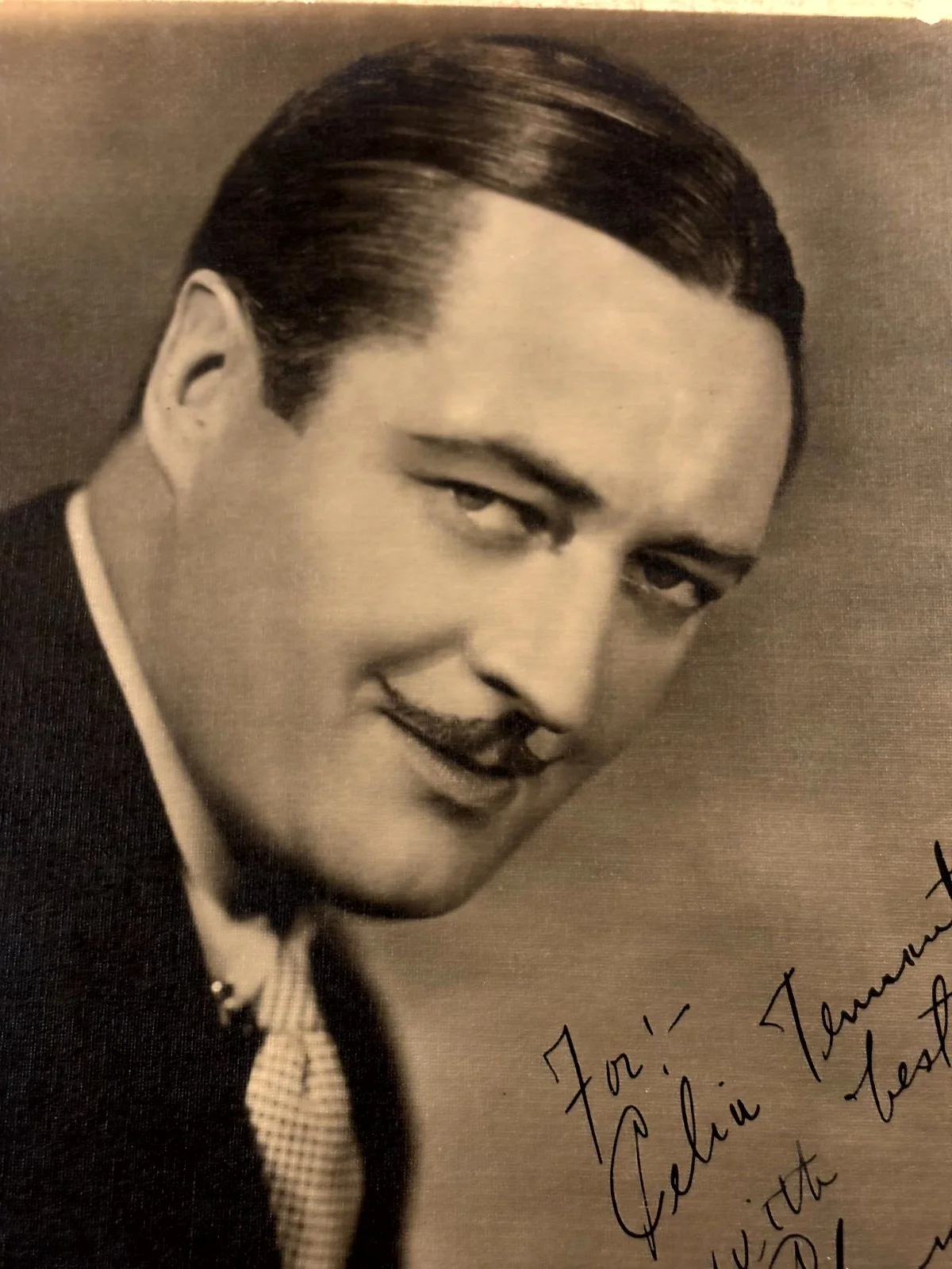 Edmund Lowe Rare Very Early Autographed 7/9 Photo Photo 30s Chandu, изображение 4