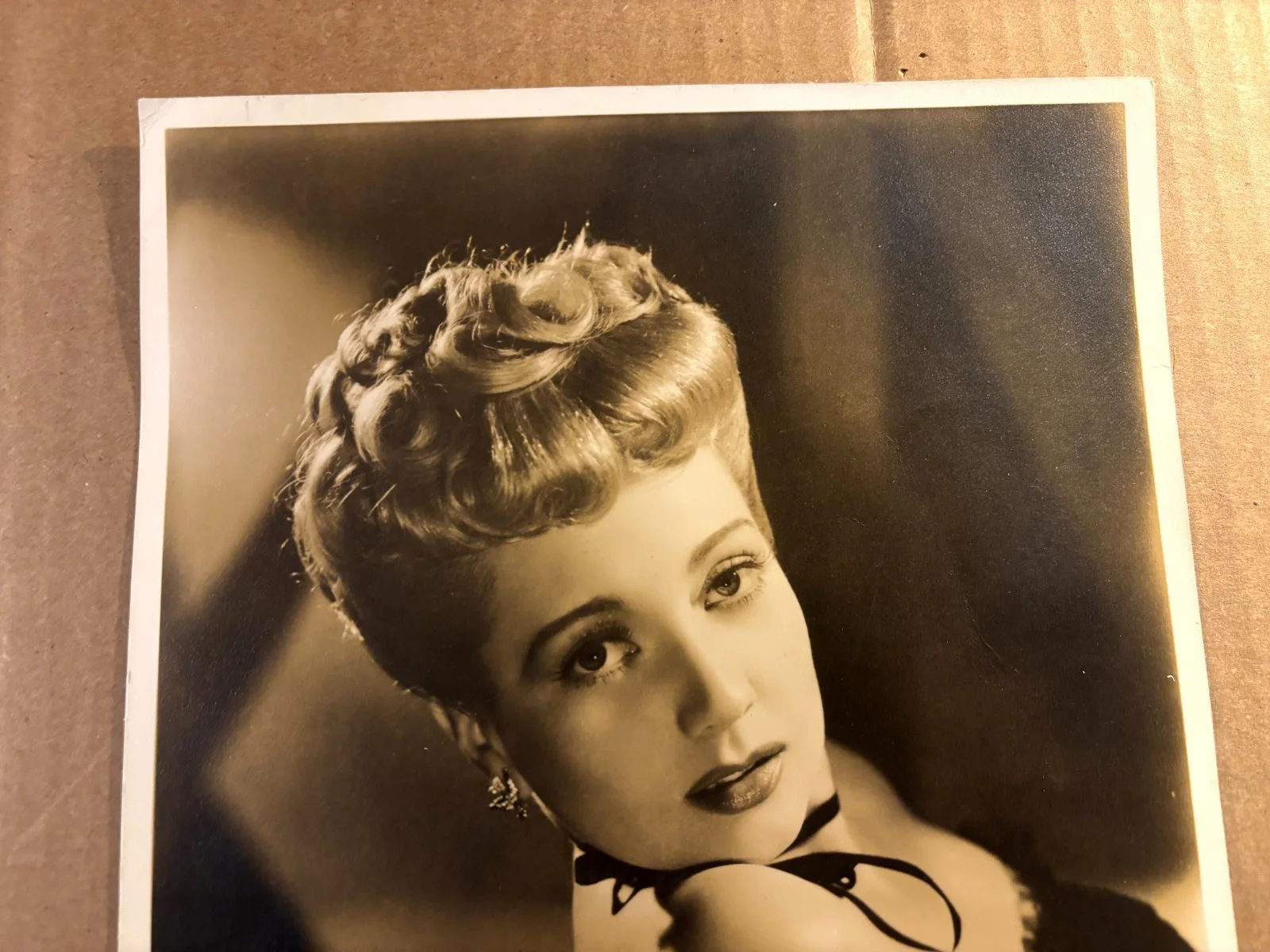 Ann Sothern Rare Gorgeous Early Autographed 8/10 Photo 40s Maisie, изображение 2