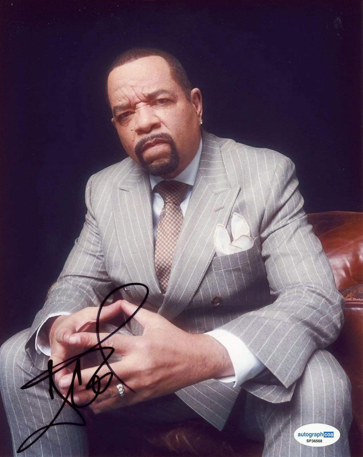 Ice-T — Ice-T "Law & Order: SVU" AUTOGRAPH Signed 'Detective Tutuola' 8x10 Photo C ACOA, изображение 2