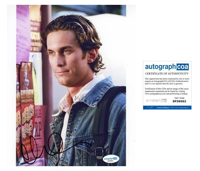 Oliver Hudson — Oliver Hudson "Dawson's Creek" AUTOGRAPH Signed 'Eddie Doling' 8x10 Photo ACOA