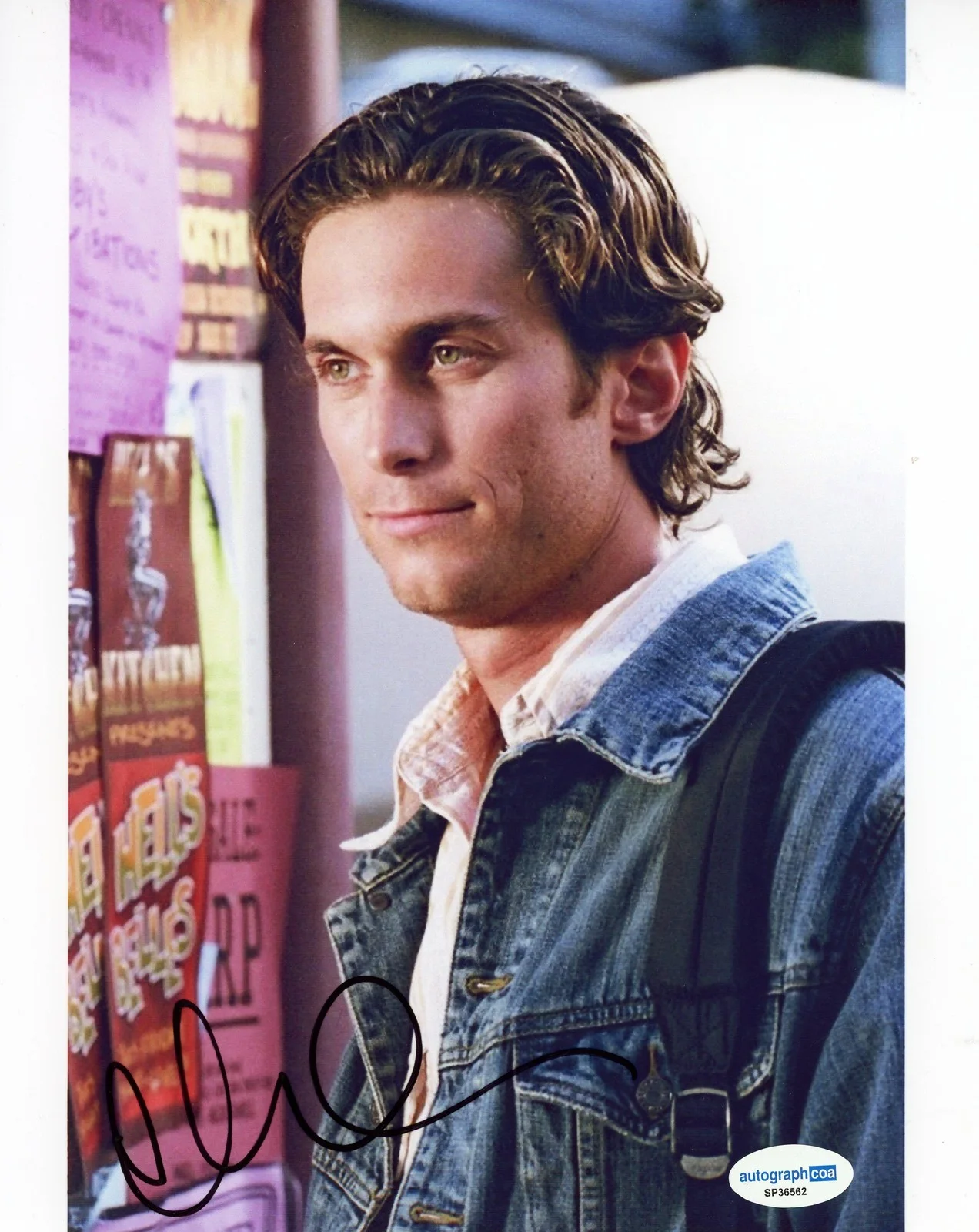 Oliver Hudson — Oliver Hudson "Dawson's Creek" AUTOGRAPH Signed 'Eddie Doling' 8x10 Photo ACOA, image 2