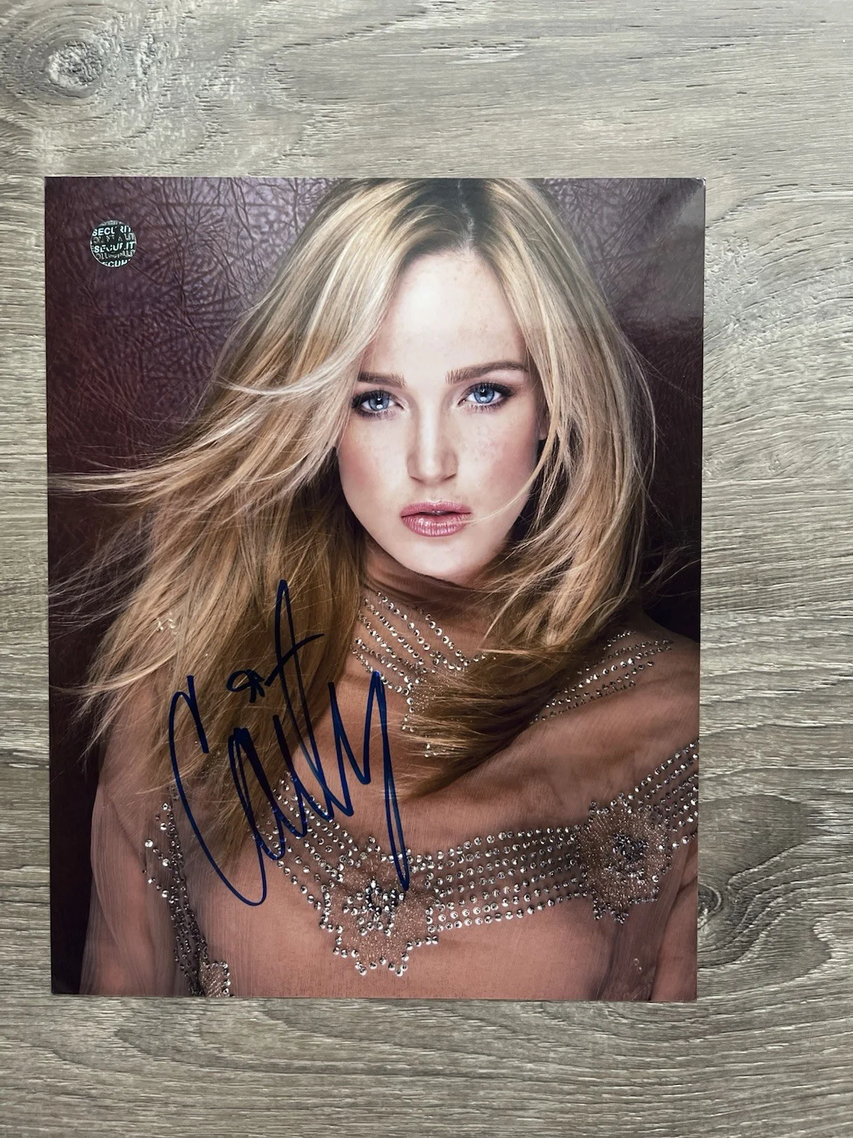 Caity Lotz — Caity Lotz Signed 8x10 Photo Wizard World COA White Canary Arrrow, изображение 2