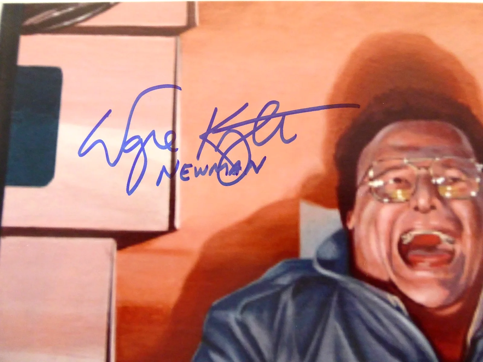 Wayne Knight Authentic Signed 12x18 Photo Autograph, Seinfeld, Newman, JSA COA, image 2