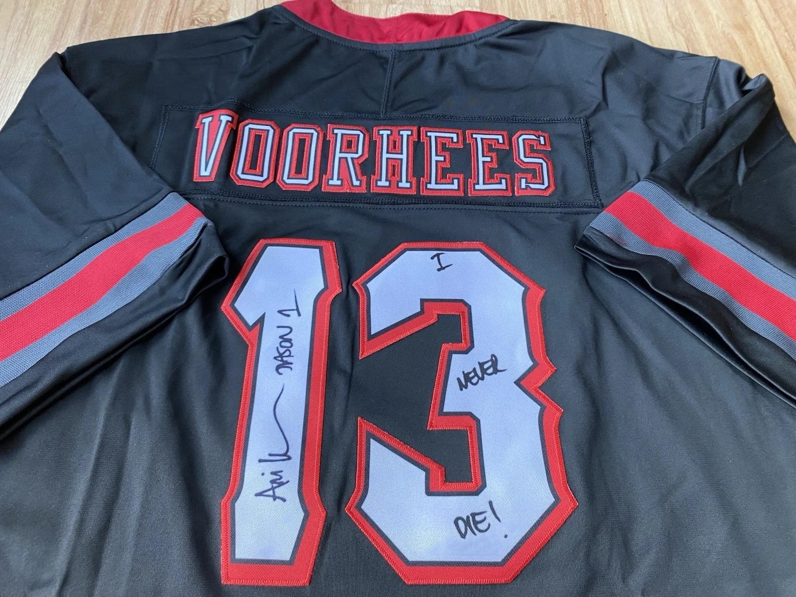 Jason Voorhees Autographed Jersey Camp Crystal Lake 1st Jason Movie Ever, изображение 2