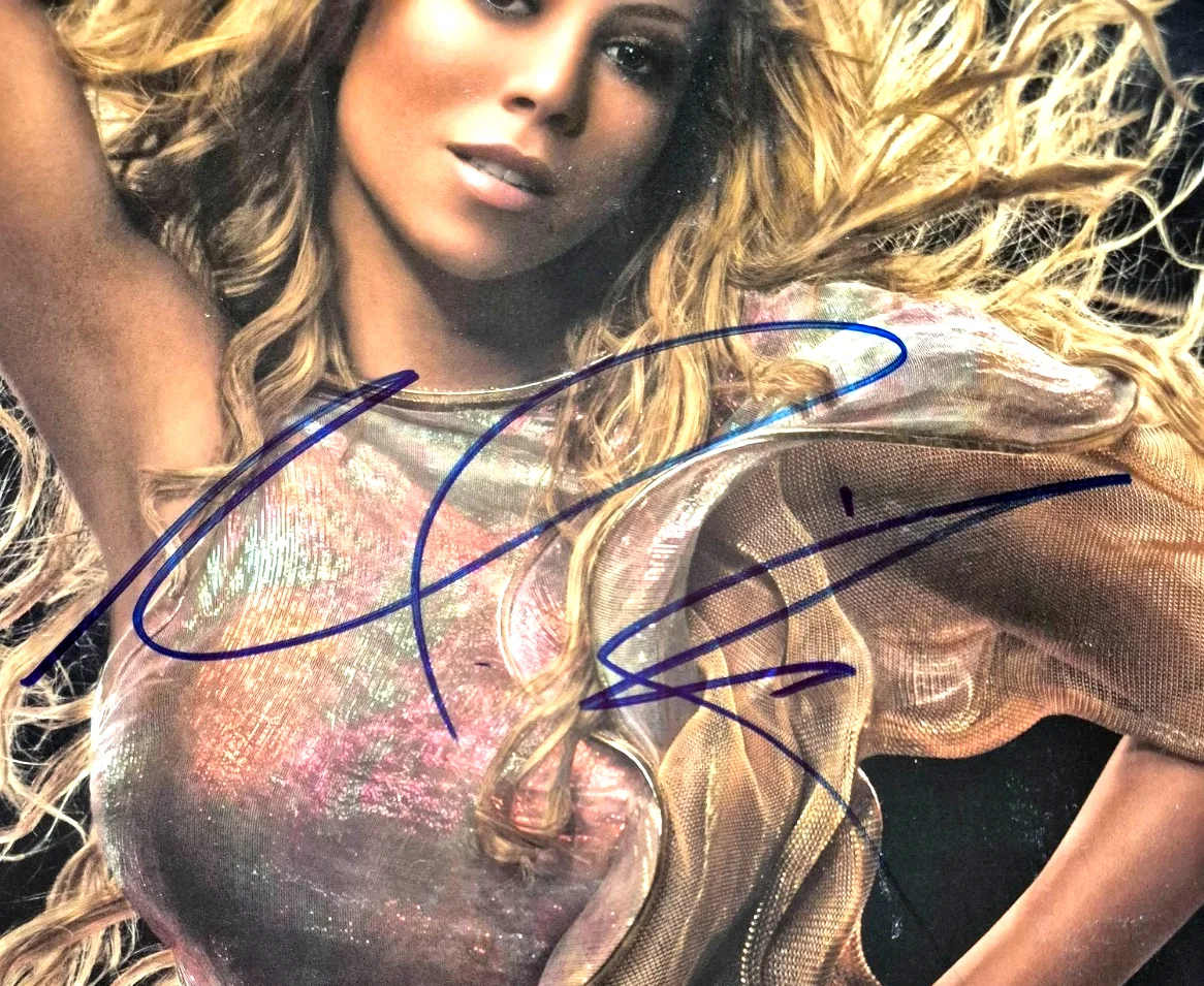 MARIAH CAREY SIGNED AUTOGRAPH THE EMANCIPATION OF MIMI ALBUM RARE LAMB PSA COA, изображение 2