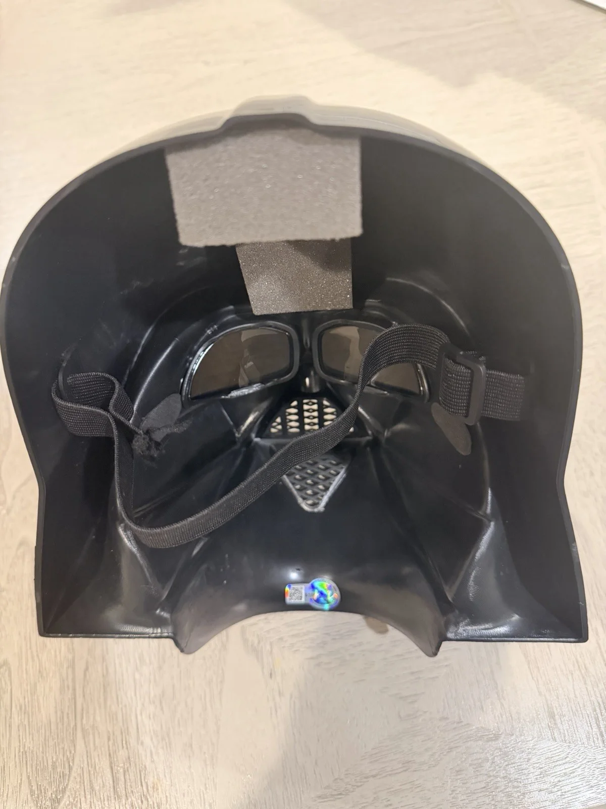 Dual Signed Hayden Christensen and Ewan McGregor Darth Vader Mask WWOC Hologram, изображение 5