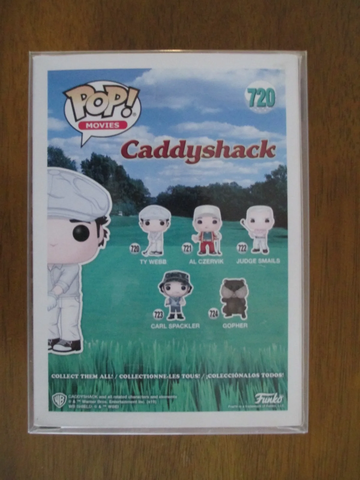 Chevy Chase — Chevy Chase Caddyshack Signed Ty Webb Funko Pop Beckett Authenticated, image 2