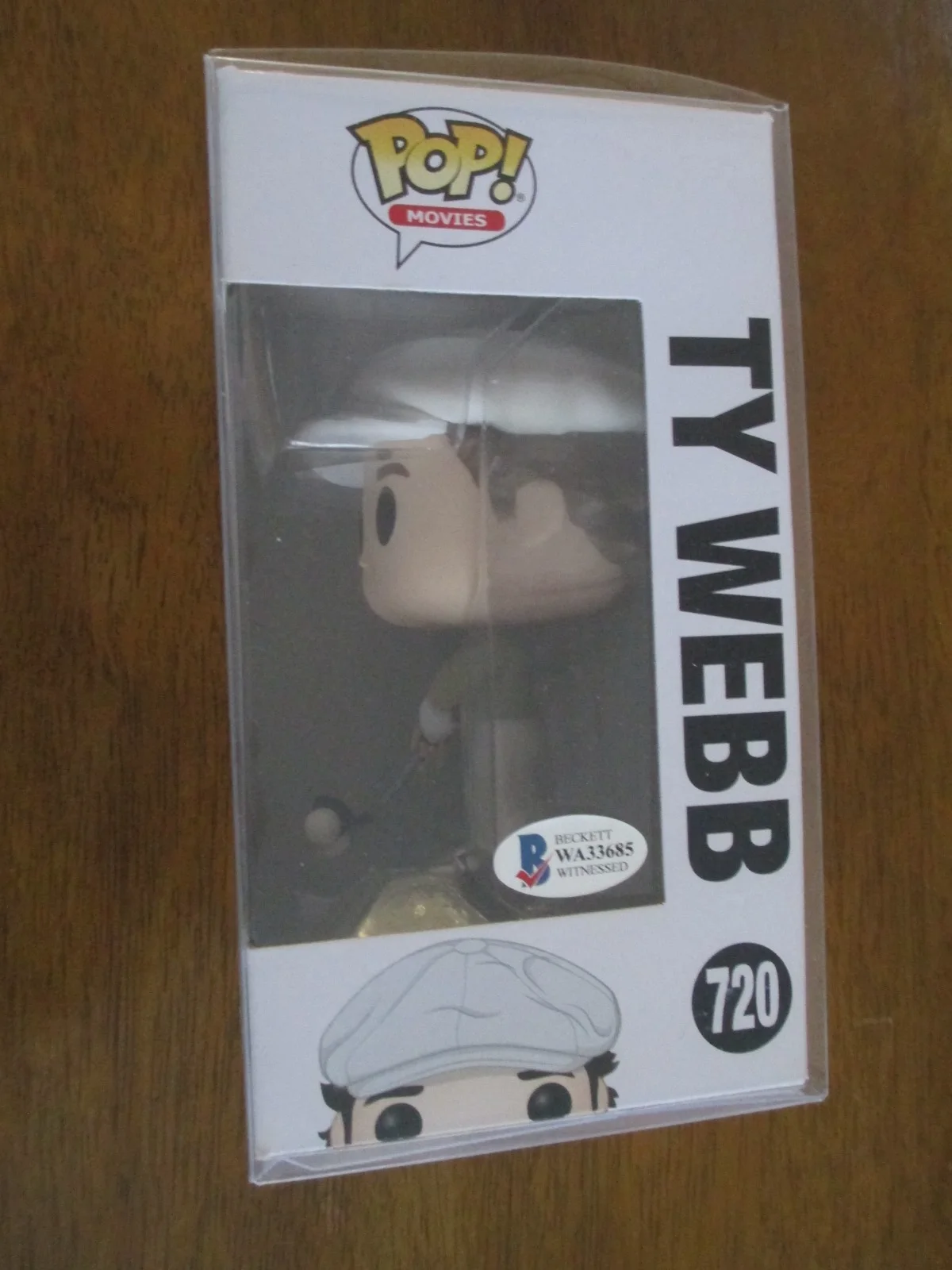 Chevy Chase — Chevy Chase Caddyshack Signed Ty Webb Funko Pop Beckett Authenticated, image 4