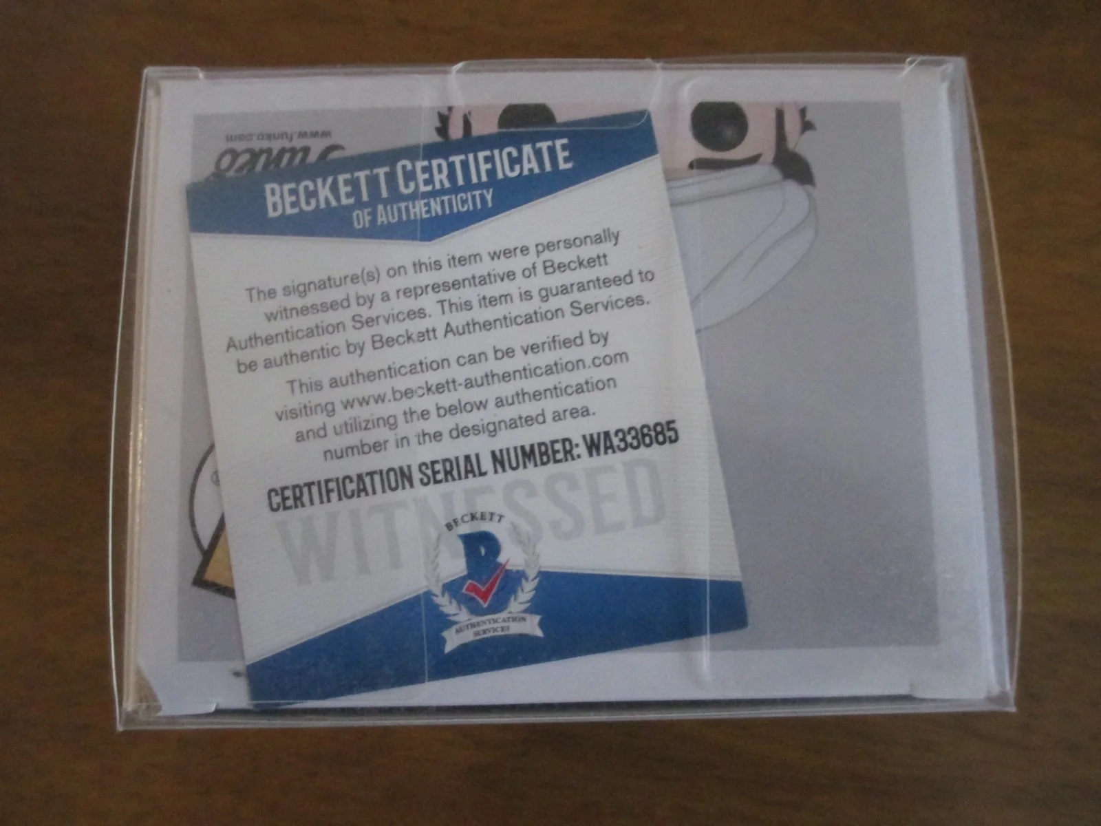 Chevy Chase — Chevy Chase Caddyshack Signed Ty Webb Funko Pop Beckett Authenticated, image 5