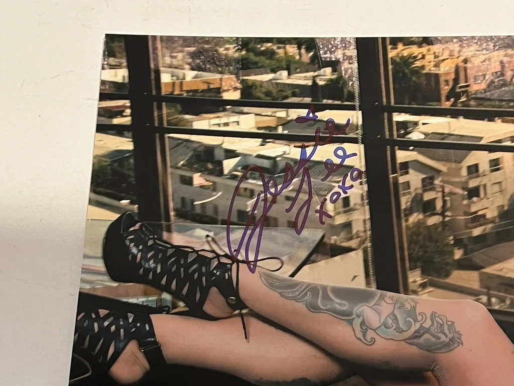 Jessie Lee — Hot Sexy Jessie Lee Signed 8x10 Photo Adult Star Authentic Autograph, изображение 2
