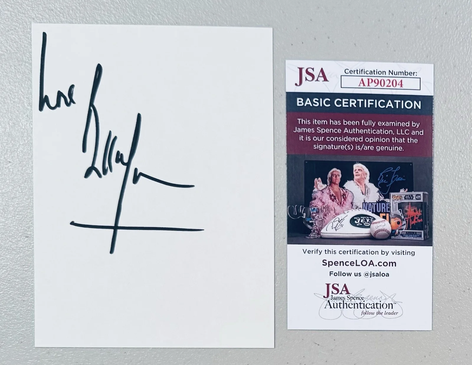 Rolling Stones Signed Auto Set 4x6 Cards X5 JSA Cert Mick Jagger Keith Richards, image 5