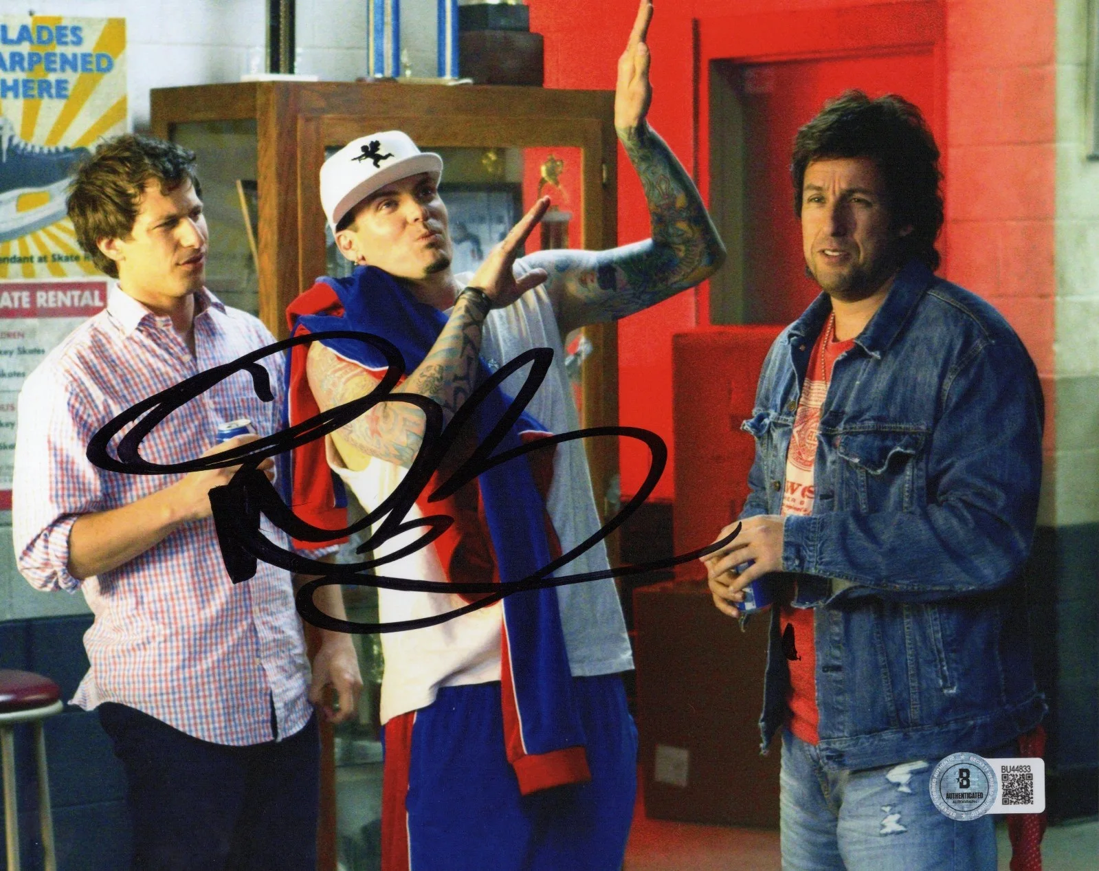 VANILLA ICE SIGNED 'THAT'S MY BOY' 8x10 MOVIE PHOTO RAPPER BAS BECKETT COA, изображение 2