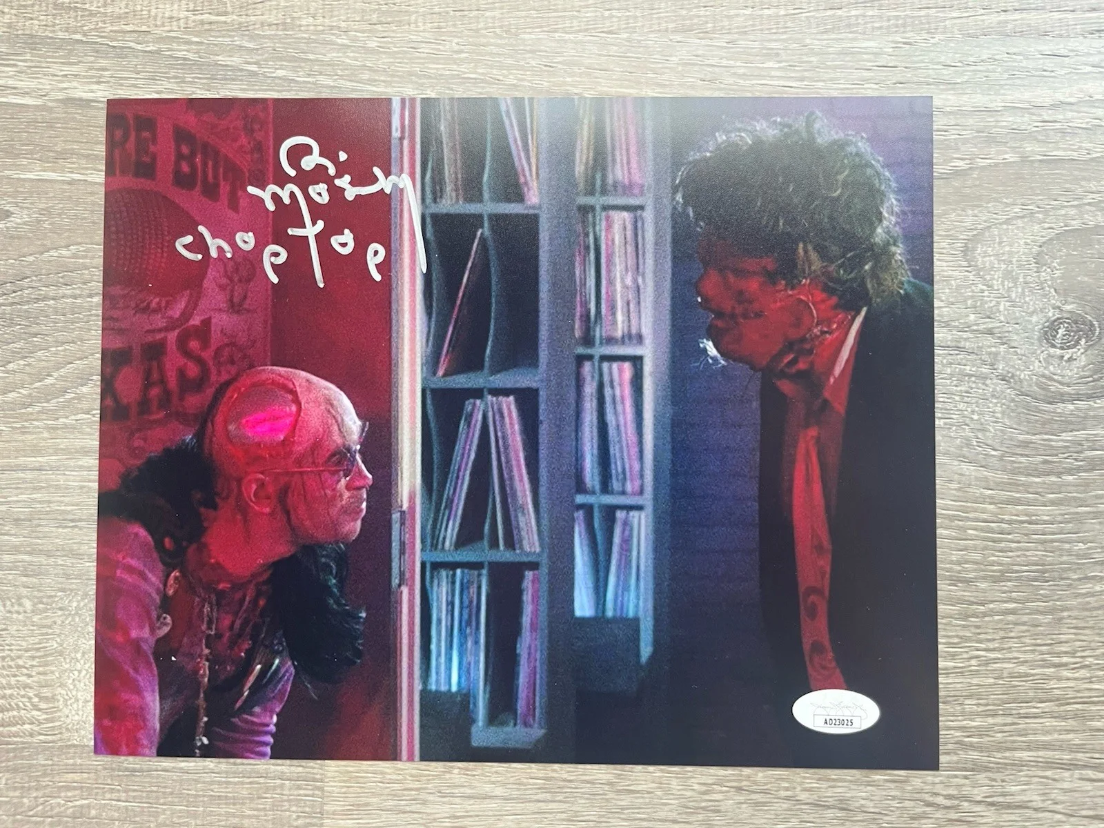 Bill Moseley — Bill Moseley Signed Chop Top 8x10 Photo JSA COA Texas Chainsaw Massacre 2 TCM, изображение 2