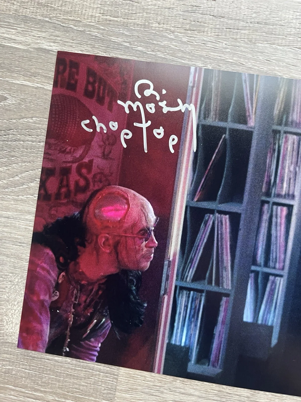 Bill Moseley — Bill Moseley Signed Chop Top 8x10 Photo JSA COA Texas Chainsaw Massacre 2 TCM, изображение 3