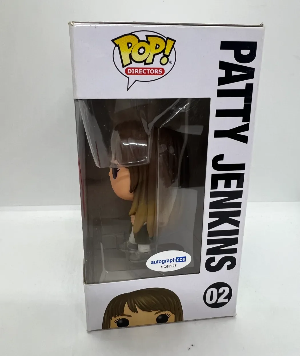Patty Jenkins Signed Director Funko Pop Wonder Woman Dc #02 ACOA, изображение 2