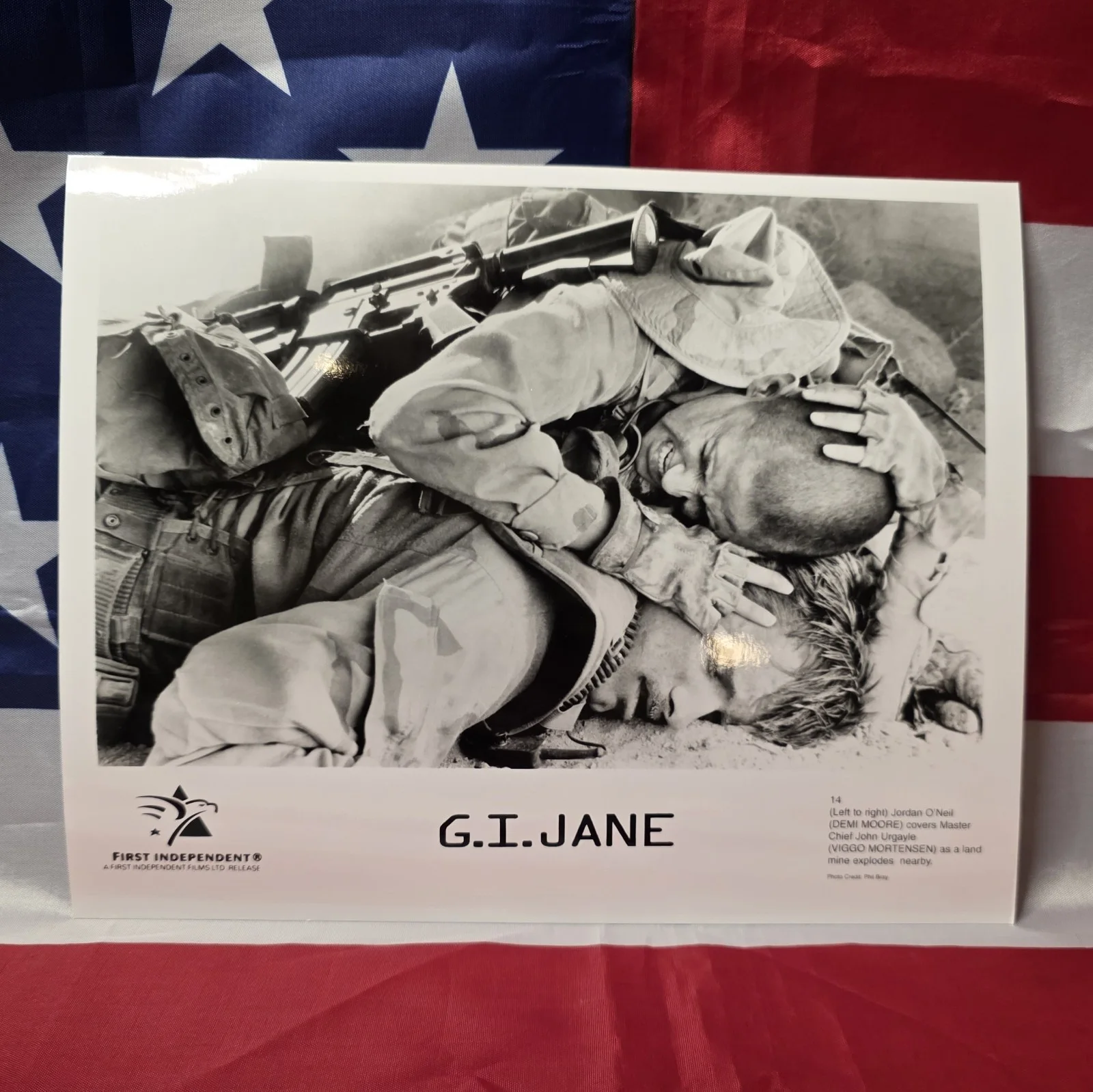 4x G.I. Jane Original Press Stills 8x10 Photos 1997 Demi Moore, image 4