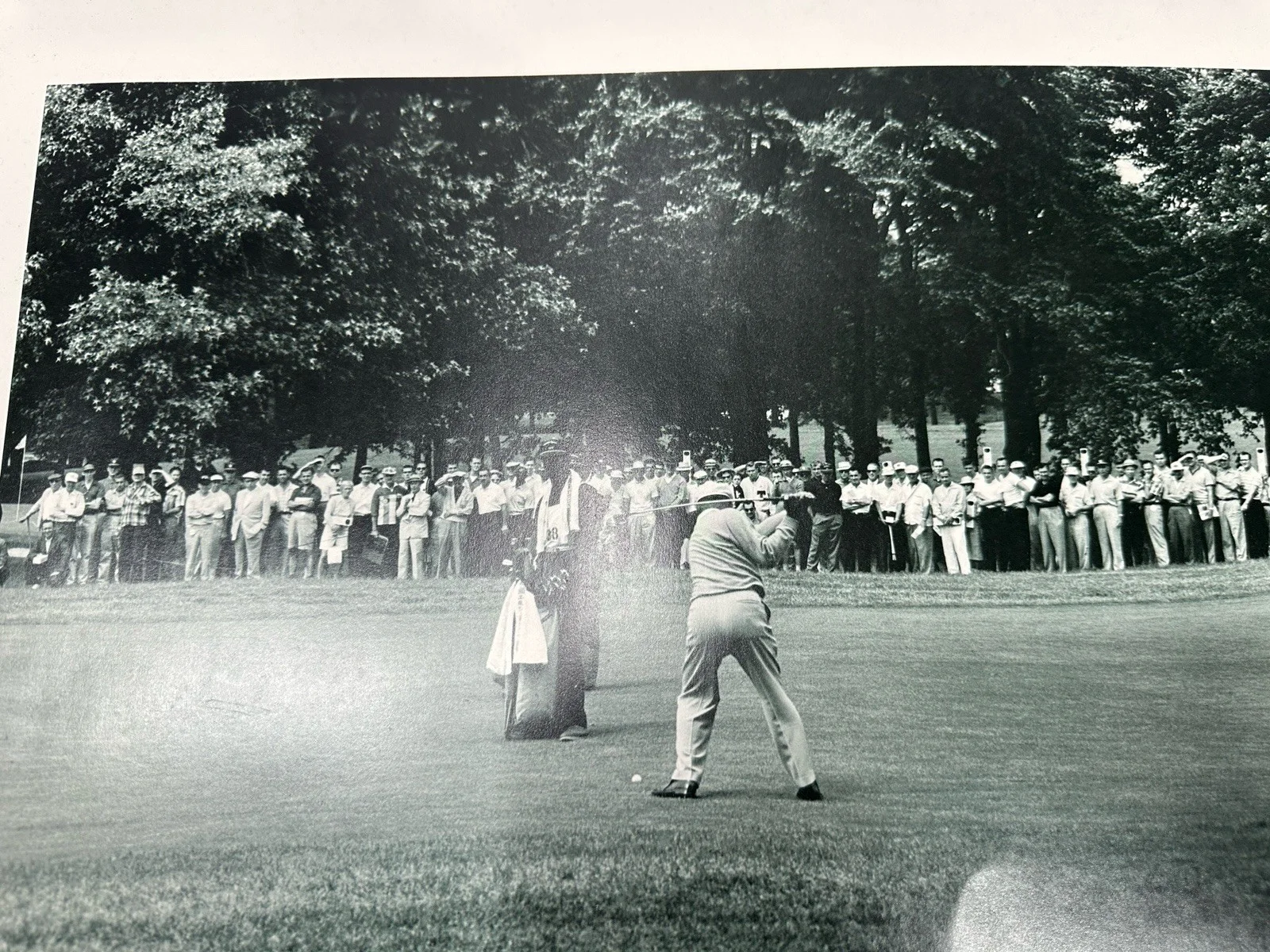 JULES ALEXANDER SIGNED BLACK AND WHITE PHOTOGRAPH- BEN HOGAN, image 5