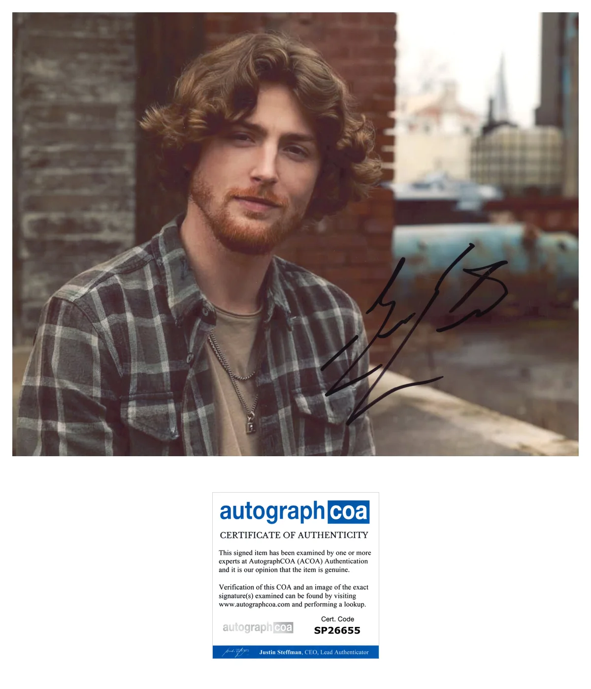 BAILEY ZIMMERMAN COUNTRY STAR SIGNED AUTOGRAPH 8x10 PHOTO E w/EXACT PROOF & COA, изображение 2