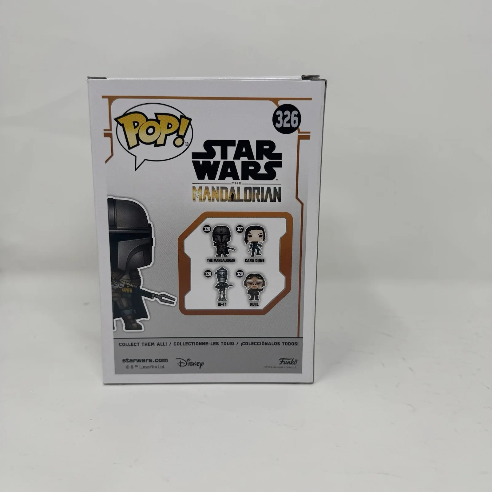 Bill Burr — Bill Burr Signed Star Wars The Mandalorian Funko Pop Migs Mayfield Beckett COA, image 5