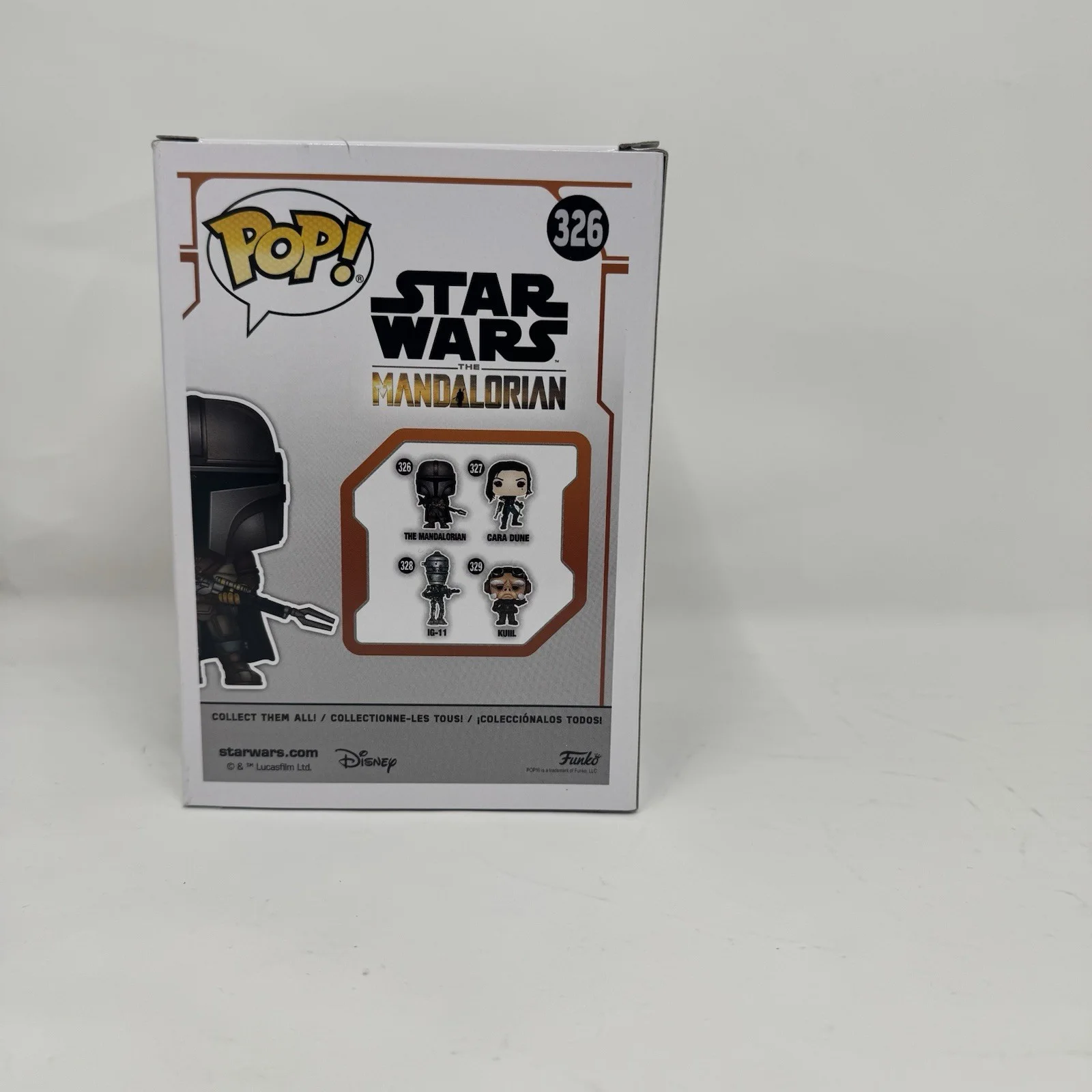 Bill Burr — Bill Burr Signed Star Wars The Mandalorian Funko Pop Migs Mayfield Beckett COA, изображение 5