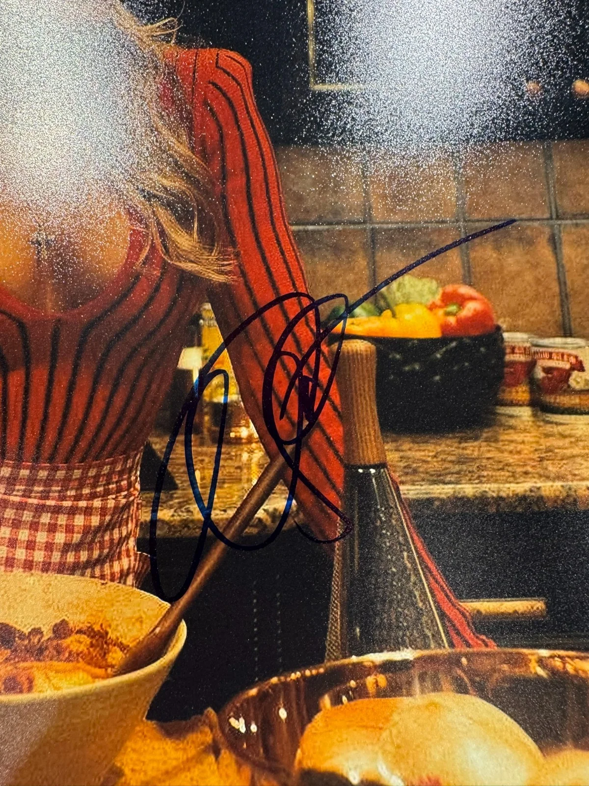 ALI LARTER SIGNED 11X14 PHOTO AUTO ANGELA NORRIS LANDMAN HIT SHOW BECKETT COA, изображение 2