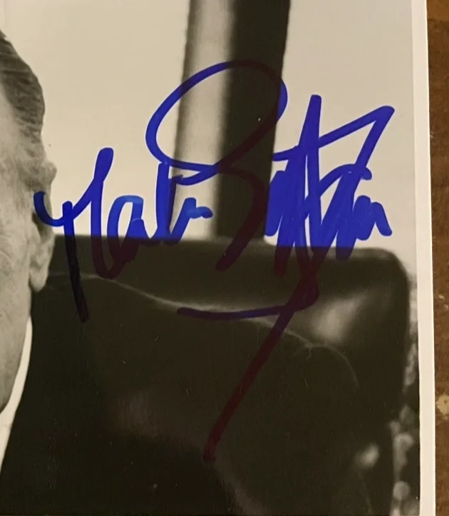 Max Von Sydow — Max Von Sydow Signed Autograph Signature 5.5x4 A Kiss Before Dying Photograph, изображение 2