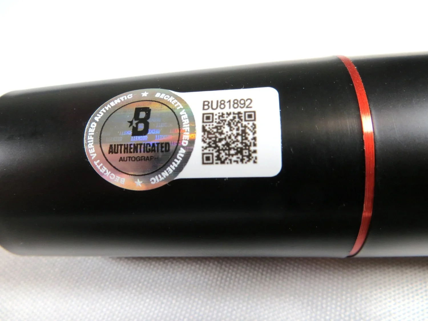 Patrick Warburton — Patrick Warburton Signed Autographed Microphone Family Guy Seinfeld BAS BU81892, image 2
