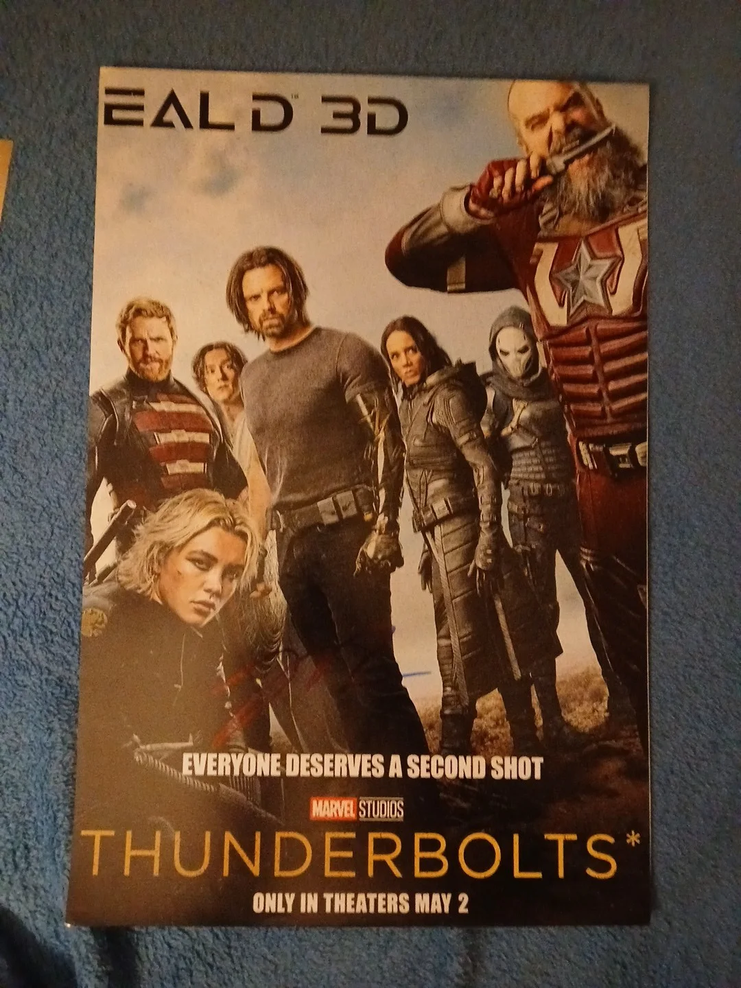 lewis pullman — LEWIS PULLMAN Hand Signed 🔥 THUNDERBOLTS 12X18 Photo 📸 Proof