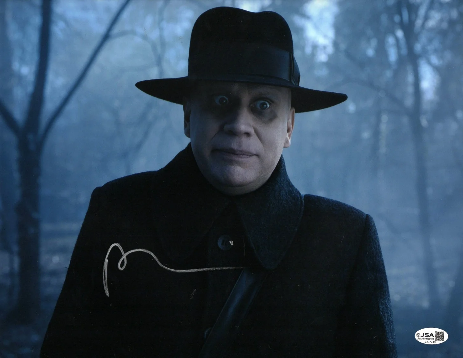 Fred Armisen — Fred Armisen Signed Autographed 11X14 Photo Wednesday Uncle Fester JSA CJ07748