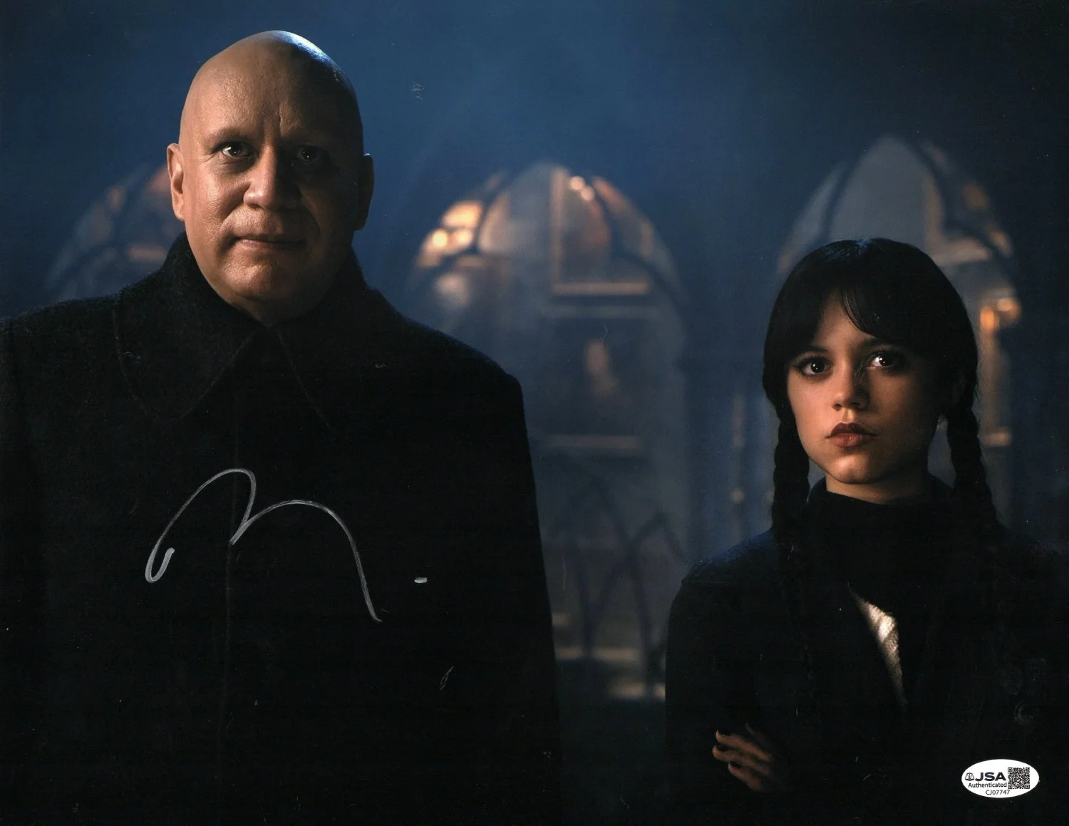 Fred Armisen — Fred Armisen Signed Autographed 11X14 Photo Wednesday Uncle Fester JSA CJ07747