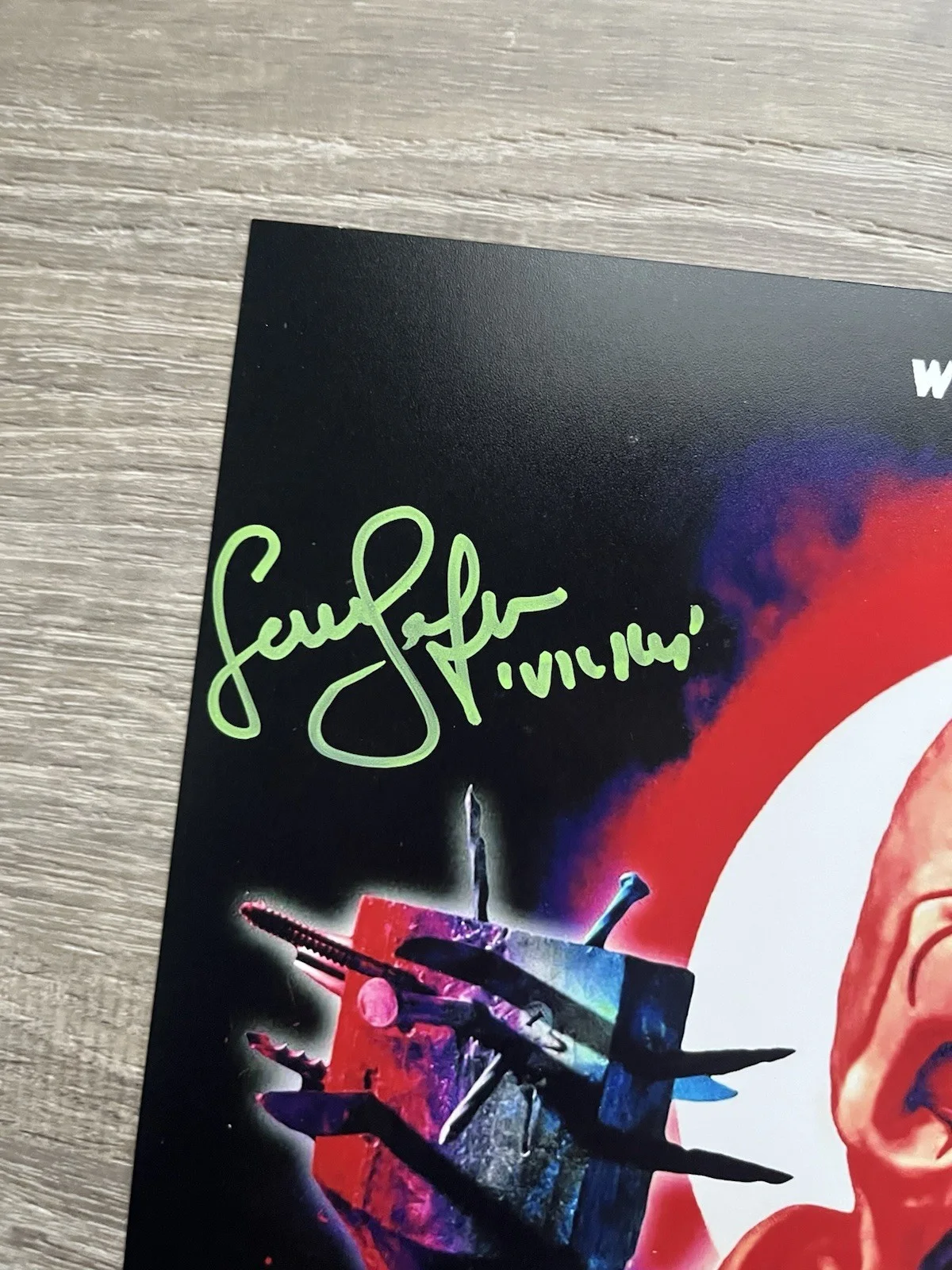 Lauren LaVera — Lauren LaVera Samantha Scaffidi Dual Signed Terrifier 2 11x17 Photo JSA COA, image 5