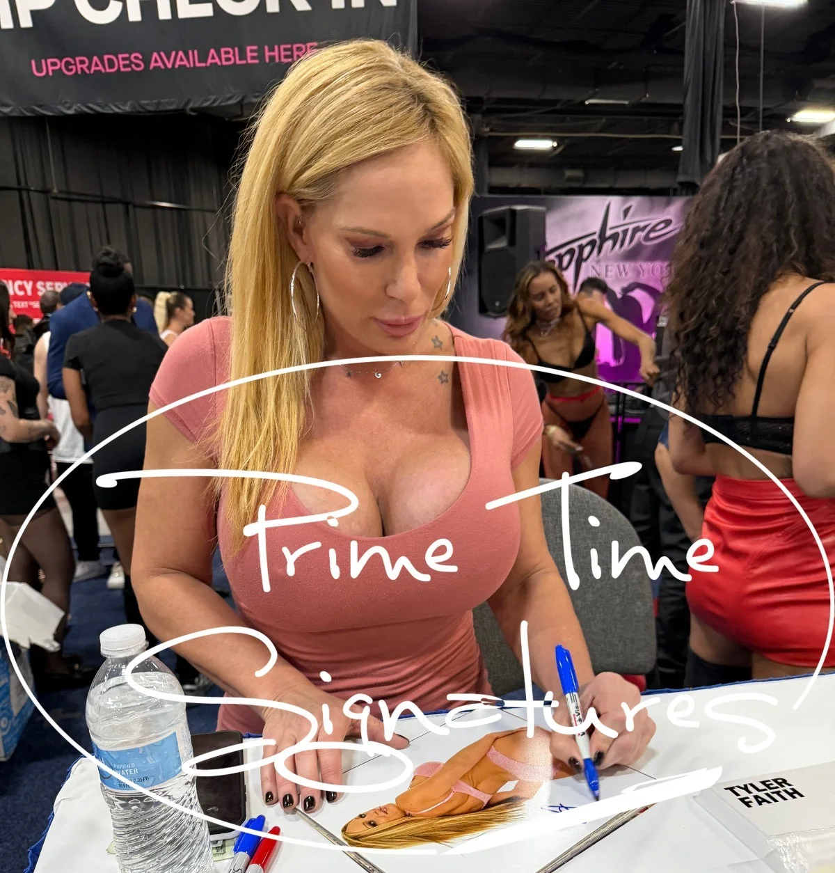 Tyler Faith — Hot Sexy Tyler Faith Signed 8x10 Photo Adult Star Authentic Autograph Beckett, изображение 2